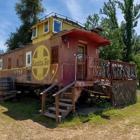 Vila Little Red Caboose Oakhurst Exteriér fotografie