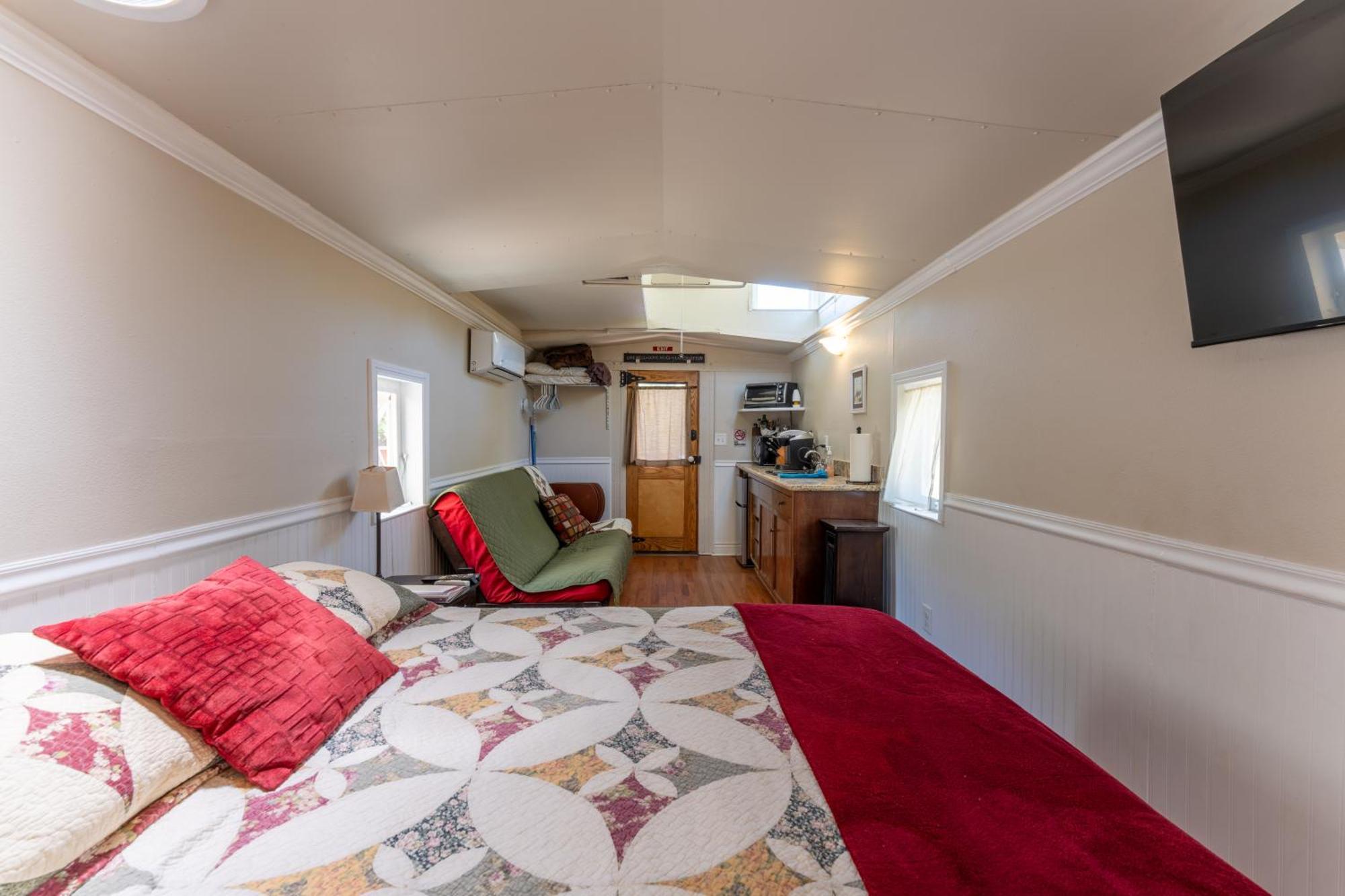 Vila Little Red Caboose Oakhurst Exteriér fotografie
