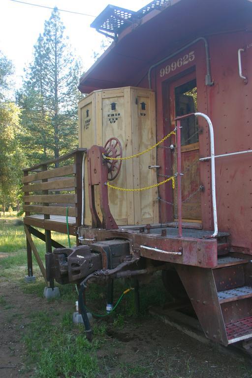 Vila Little Red Caboose Oakhurst Exteriér fotografie